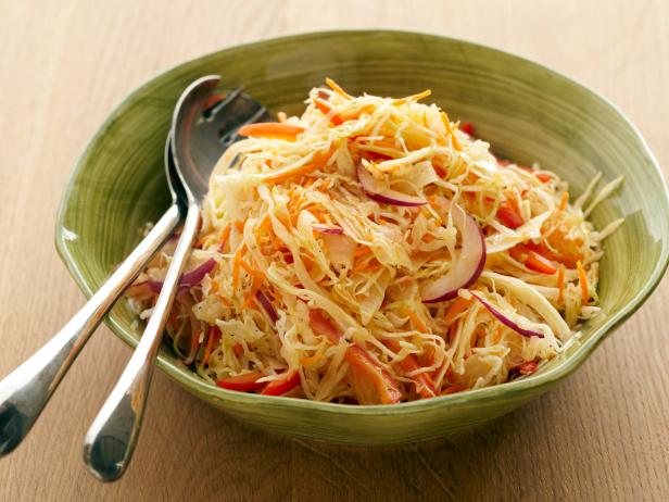 Bobby Flay's Coleslaw with Cumin-Lime Vinaigrette