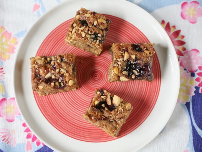 Peanut Butter and Jelly Bars Recipe Food Network Kitchen Food Network