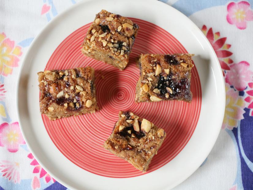 the kitchen peanut butter and jelly bars