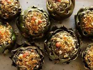Cooking Channel's Stuffed Artichokes