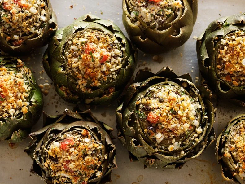 Cooking Channel's Stuffed Artichokes