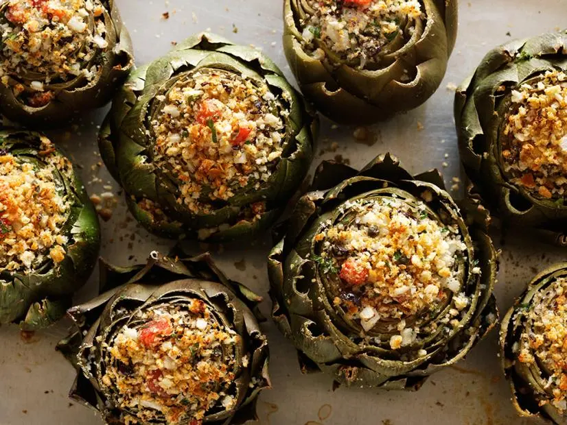 Cooking Channel's Stuffed Artichokes