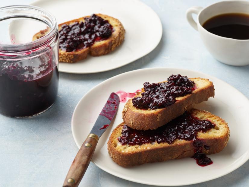 Giada De Laurentiis' Sweet Basil and Blackberry Jam for Top Summer Recipes by State, as seen on Giada at Home, Garden Variety.