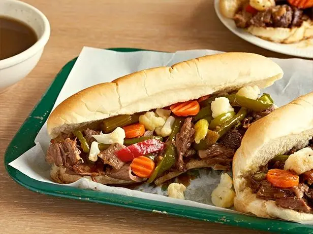 Chicago Italian Beef (Pot Roast Style) Recipe | Jeff Mauro | Food Network