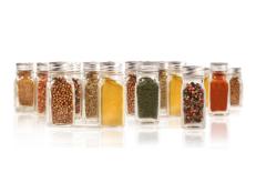 To make cooking easier, and to keep your kitchen in order, organize spices and dried herbs by cuisine, using this simple guide.