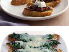 Find out the difference between crostini and bruschetta.