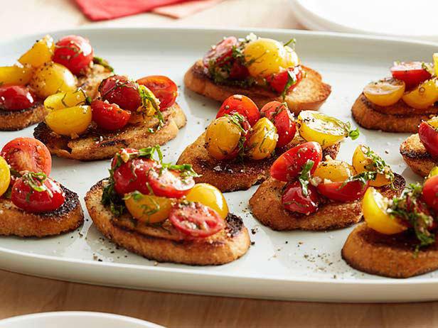 How To Make Bruschetta Bruschetta Recipe Ree Drummond Food Network