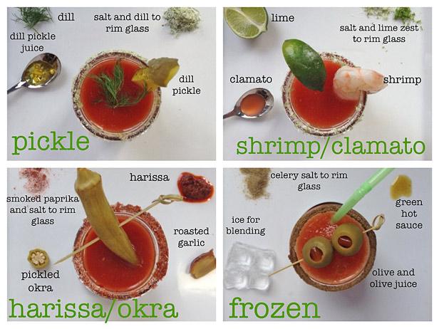 reinvented bloody mary recipes