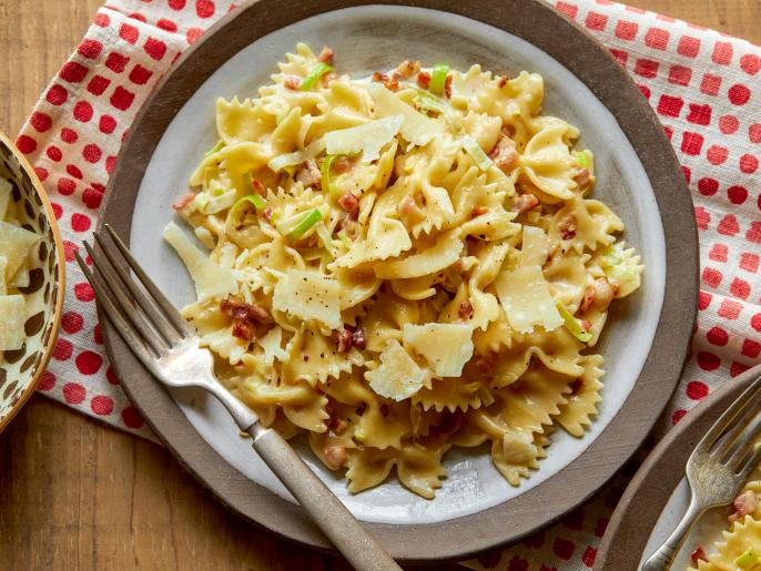 Pasta with Pancetta and Leeks Recipe Ree Drummond Food Network