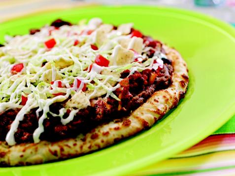 Crunchy Mexican Pizza