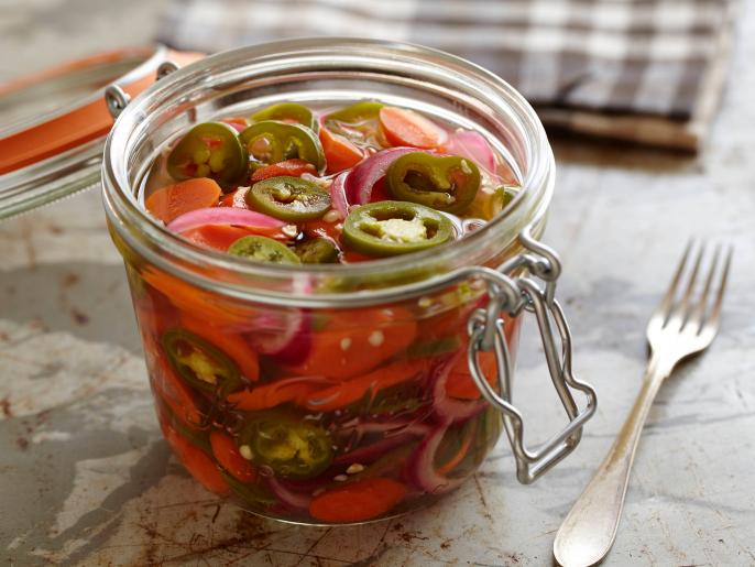 Pickled Jalapenos and Carrots Recipe Guy Fieri Food Network