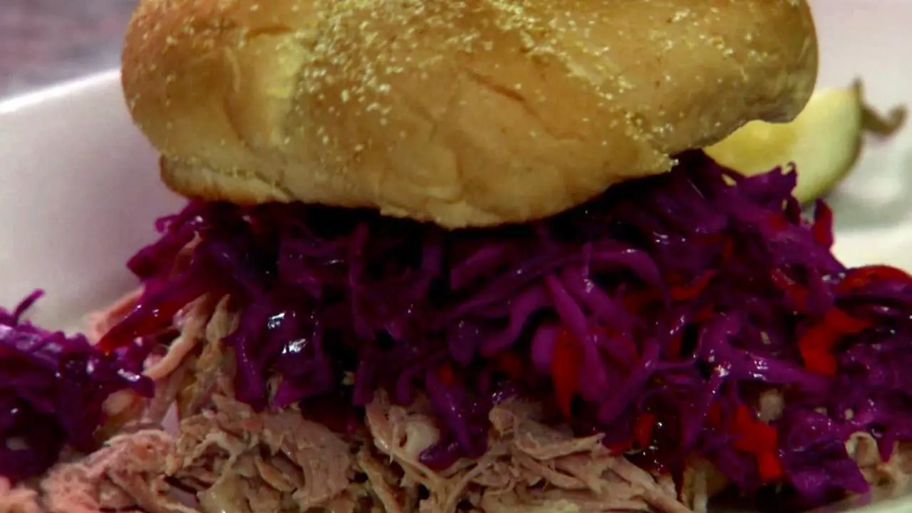 Pork Sandwich at Davis' Pub
