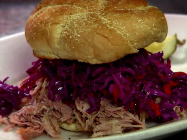 Chipotle-Habanero Pork BBQ Sandwich