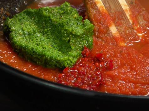 Deconstructed Arrabbiata