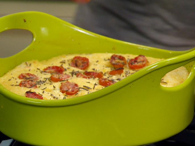 Four Cheese Polenta Recipe Rachael Ray Food Network