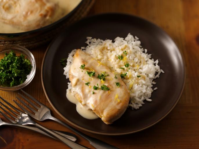 Creamy Lemon Chicken Recipe | Food Network