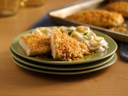 Crispy Garlic-Parmesan Chicken Recipe | Food Network