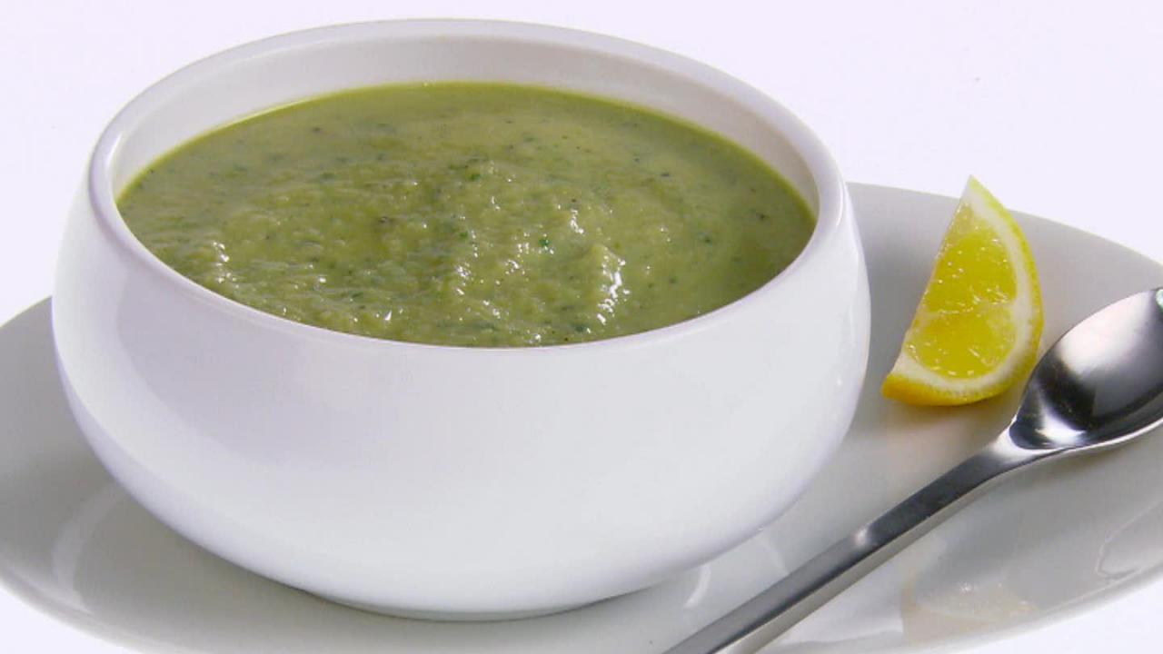 Artichoke-Mint Soup
