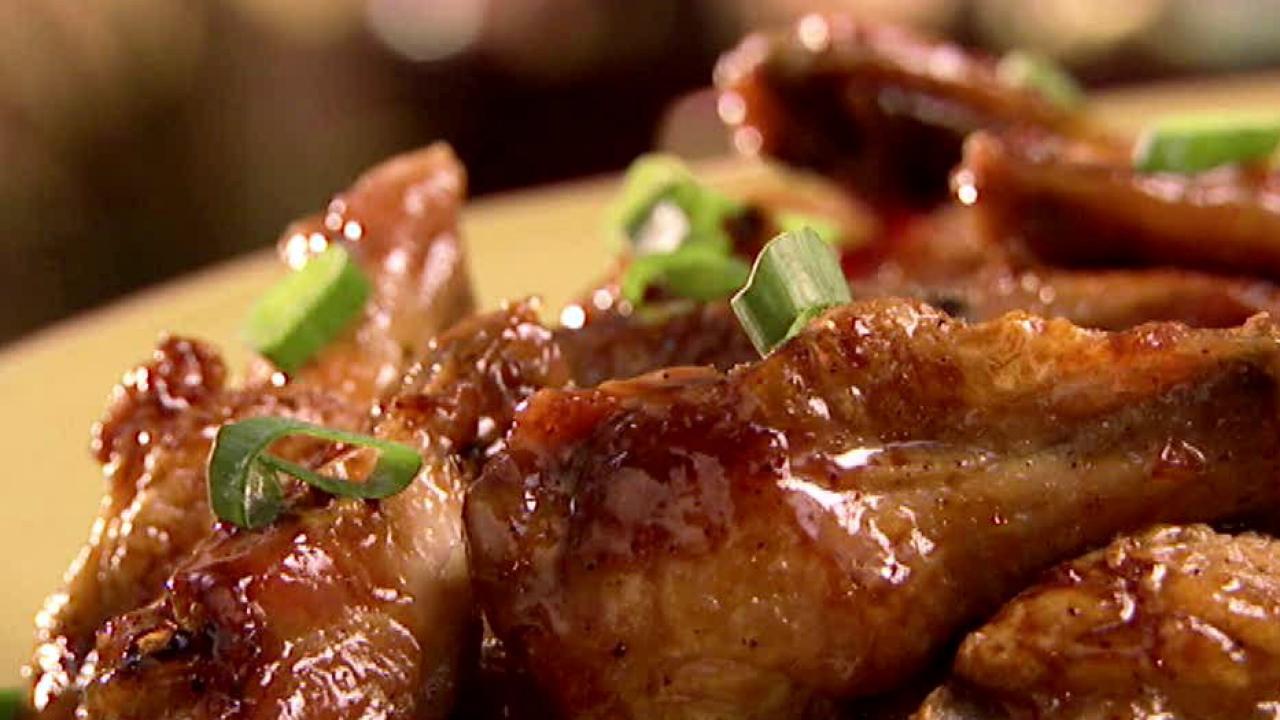 Sweet and Spicy Sticky Wings