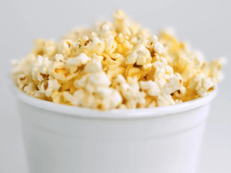 Close-up of popcorn