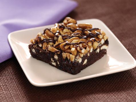 Fudgy Pretzel Brownies