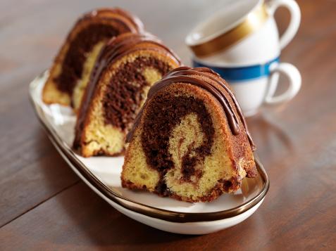 Mocha Swirl Pound Cake