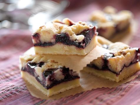 Buttery Triple Berry Bars