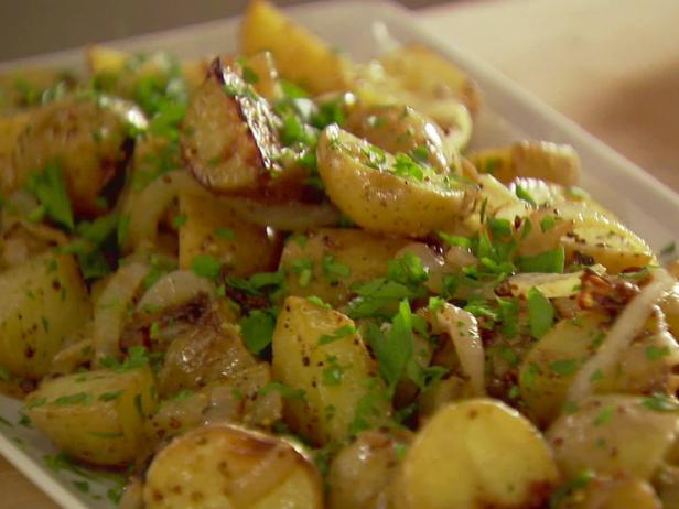 Mustard Roasted Potatoes Recipe Ina Garten Food Network
