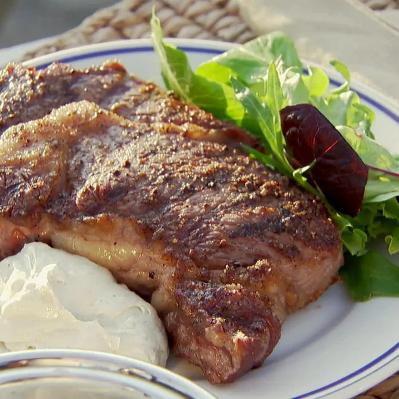 ina garten stilton blue cheese dressing Steaks and Stilton Sauce