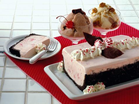 Peppermint Ice Cream Loaf