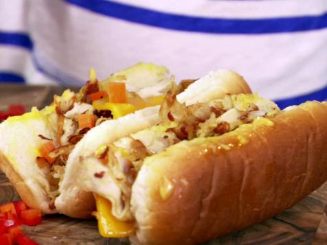 Turkey Cheesesteak with Wisconsin Cheddar