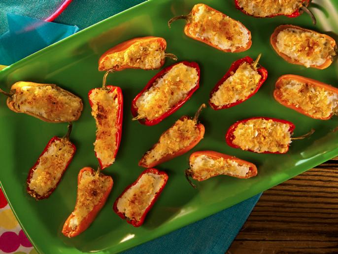 Sweet Pepper Poppers Recipe Kelsey Nixon Food Network