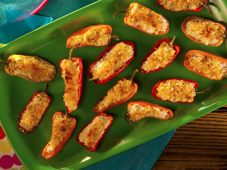 Sweet Pepper Poppers Recipe Kelsey Nixon Food Network
