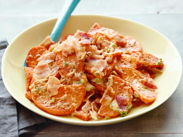 Spicy Smoked Sweet Potato Salad image