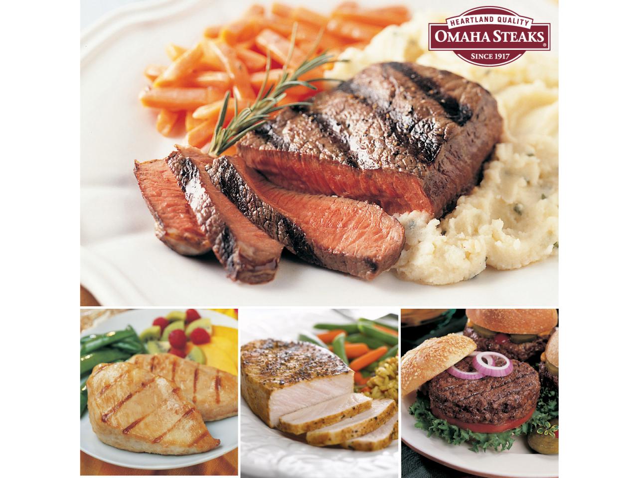 Gift Packages or Holiday Meals - Omaha Steaks