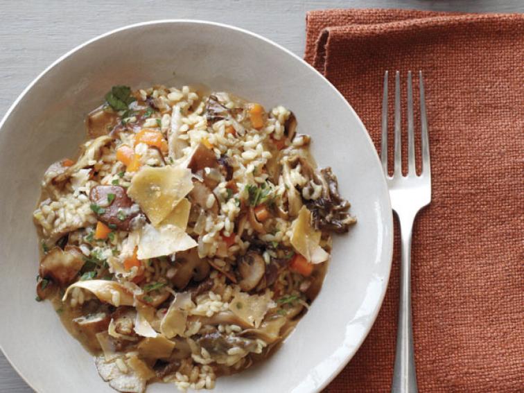 Mushroom and Squash Risotto Recipe | Food Network Kitchen | Food Network