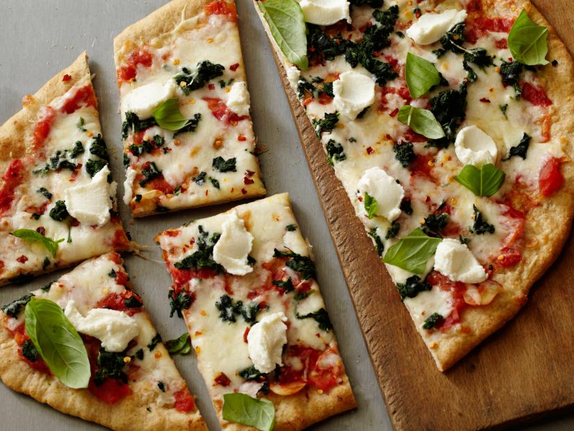 Healthy Spinach and Ricotta Pizza