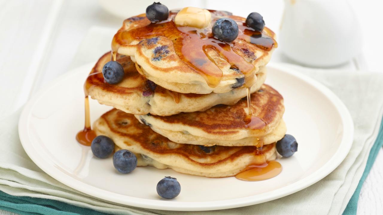 Blueberry Brunch Pancakes