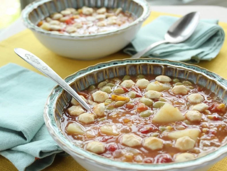 Winter Vegetable Soup; as seen on Food Network's Trisha's Southern Kitchen.