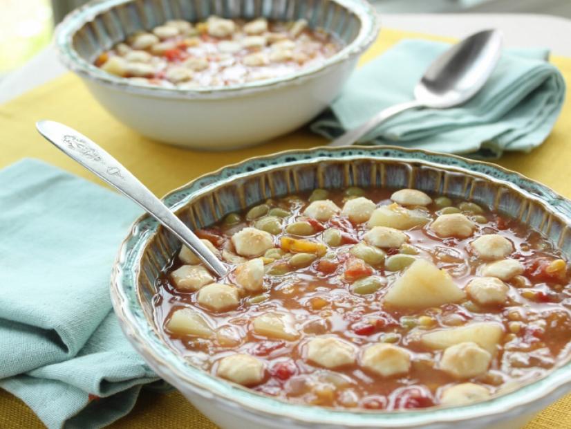 Winter Vegetable Soup; as seen on Food Network's Trisha's Southern Kitchen.