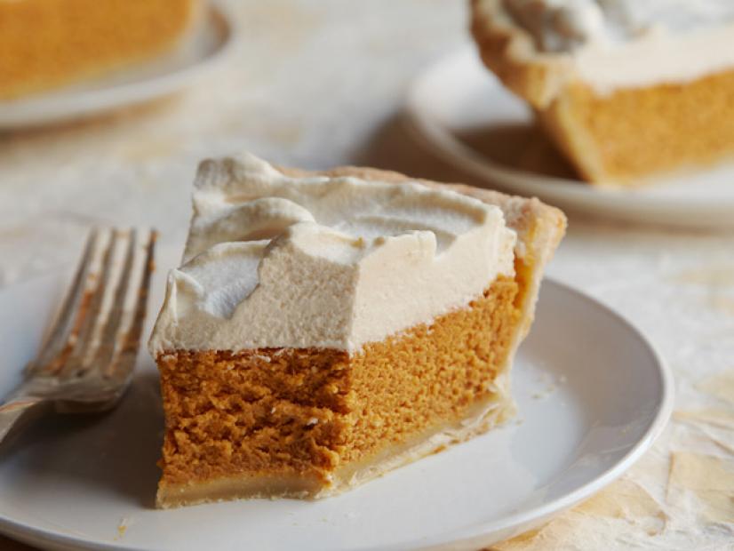 Pumpkin Cream Pie Recipe Sandra Lee Food Network Spoon topping over cooled pumpkin pie slices and top with whipped cream. pumpkin cream pie