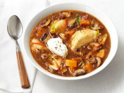 Pierogi and Squash Stew