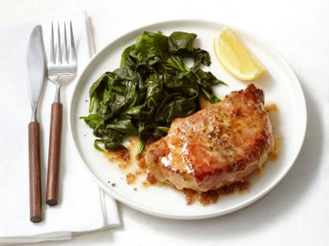 Pork Chops Saltimbocca