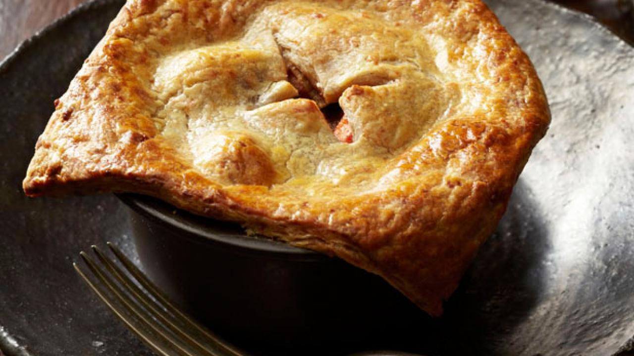 Beef Pot Pies With Crust