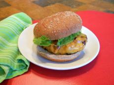 Get smoky barbecue flavor without a lot of excess sodium by adding a drop of liquid smoke to your recipes, like in this juicy turkey burger.