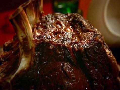 Roast Rib of Beef with Port and Stilton Gravy