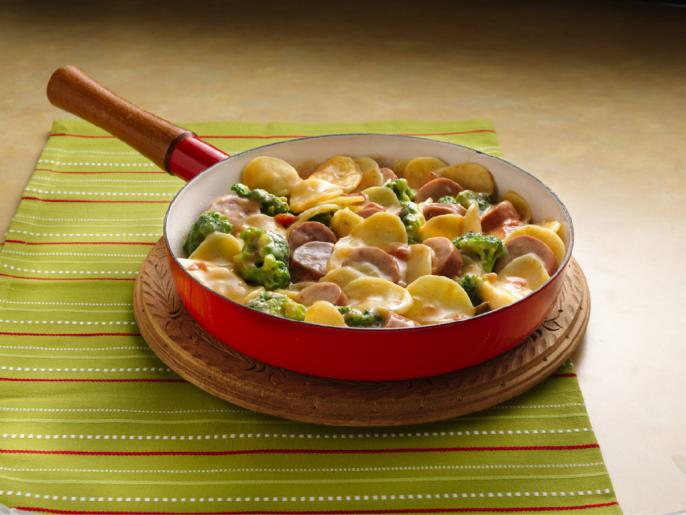 Potato, Broccoli and Sausage Skillet Recipe Food Network