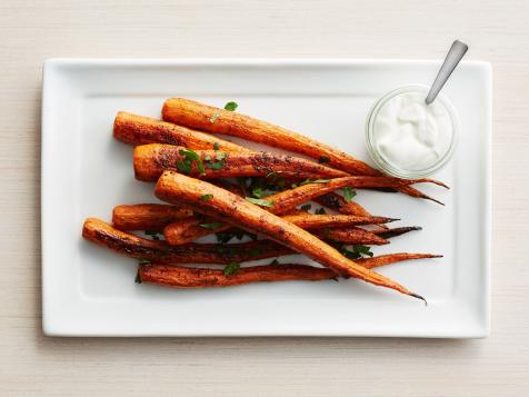 Cumin-Roasted Carrots with Greek Yogurt