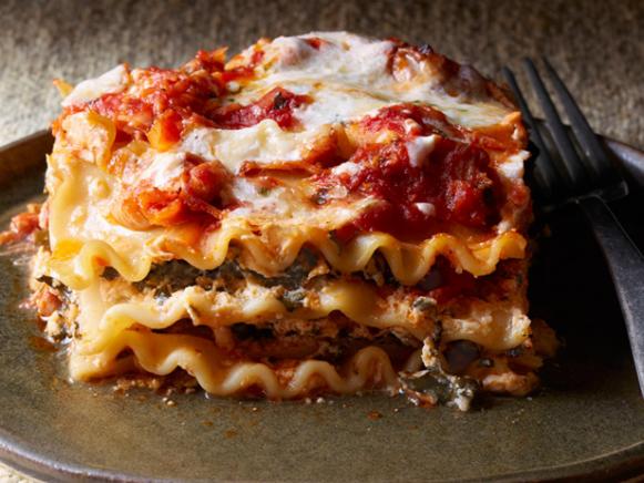 Four Cheese-Chicken Lasagna Recipe | Food Network Kitchen | Food Network