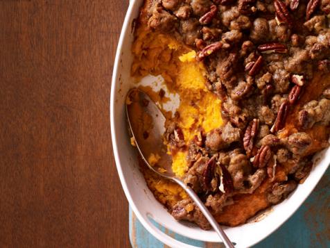 Whipped Sweet Potatoes and Bananas with Honey